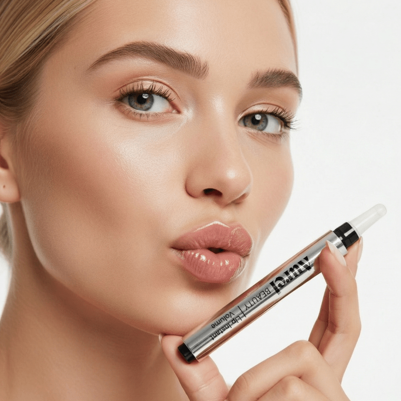 Des lèvres pulpeuses,